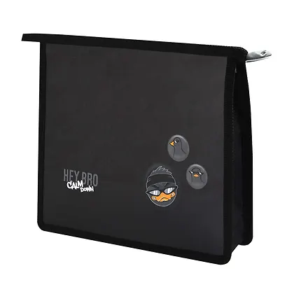 Папка для тетрадей А5 "Крутой утенок" полипропилен, 23.3*20*6.5 см, молния, дно с расширением - фото 1