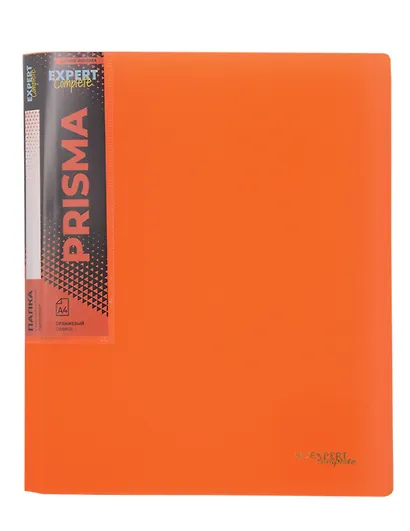 Папка с бок.прижимом А4 "PRISMA NEON", пластик 20мм, ассорти, - фото 10