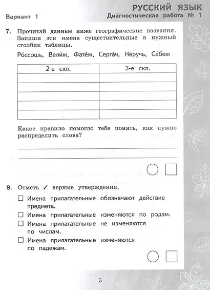 Педагогическая диагностика. Русский язык. Математика. 4 класс. Рабочая тетрадь - фото 2