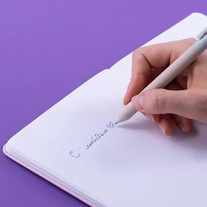 Ручка гелевая Yoi, Breeze, автоматическая синяя 0,5 мм - фото 4