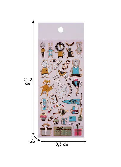 Наклейки PVC Праздник - фото 2