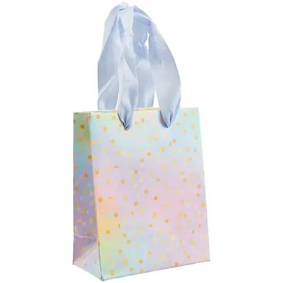 Пакет А6 14,5*11,5*6 "Сверкание" нейтр., бум.мат.ламинат - фото 1