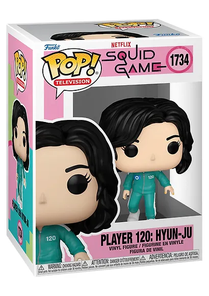 Фигурка Funko POP! TV Squid Game S3 Player 120 Hyun-Ju (1734) (Fun79732) - фото 2