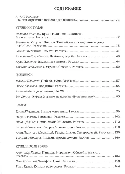 Точки отражения. Современный рассказ. Семинар А.В. Воронцова - фото 2