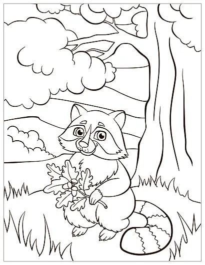 Раскраски с наклейками. Животные - фото 8