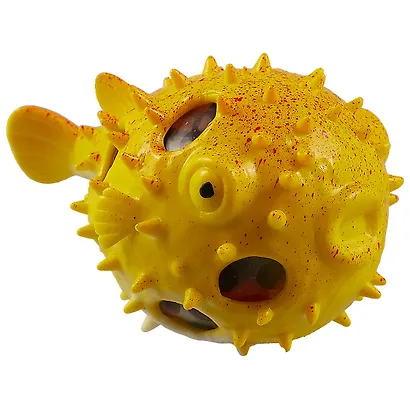 Мяшка-прикол Рыба-еж, 6см  (орр) - фото 4