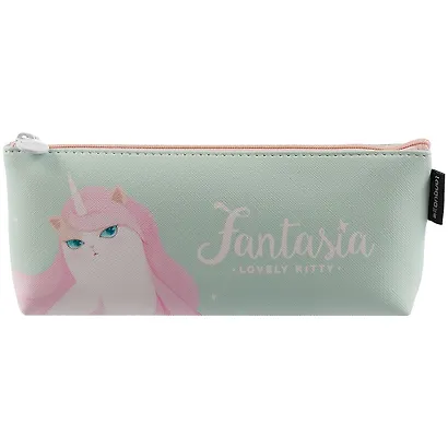 Пенал «Кошка-единорог Fantasia», 20 х 8 см - фото 2