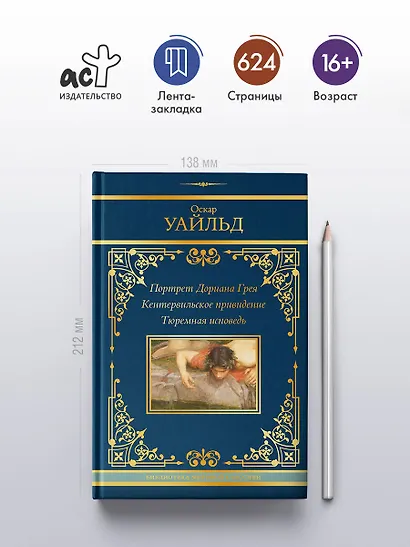 Портрет Дориана Грея. Кентервильское привидение. Тюремная исповедь - фото 4