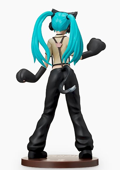 Фигурка аниме SEGA Хатсунэ Мику Кошка Hatsune Miku Project DIVA Hatsune Miku Kitty Cat 23см 40248 - фото 4