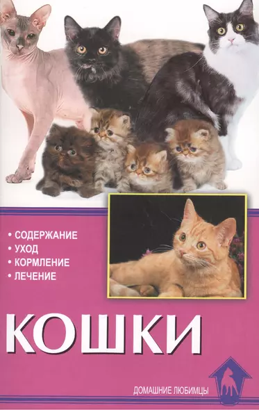 Кошки. содержание. уход. кормление. лечение. - фото 1