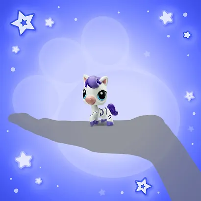 Игровой набор «Пара друзей: Модные полосочки» Littlest Pet Shop, Hasbro - фото 6