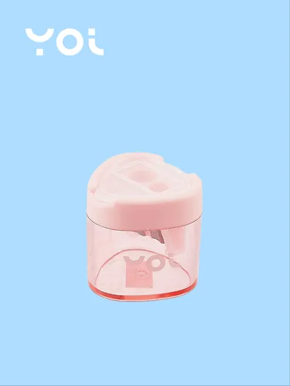 Точилка Yoi, "Пастельная", с контейнером, в ассортименте - фото 2