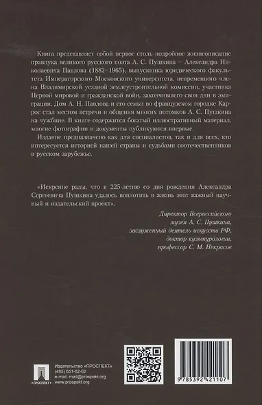 Юрист Александр Павлов. Правнук Пушкина во Владимире - фото 2
