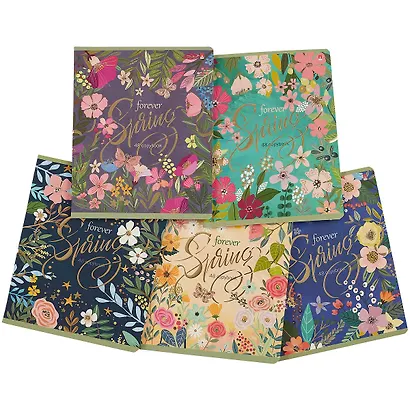 Тетрадь в клетку Альт, "Весна forever", 48 листов, в ассортименте - фото 7