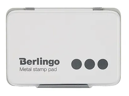 Штемпельная подушка неокрашенная 105*73мм, металл - фото 2