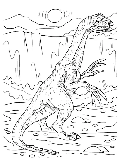 Раскраска. 100 динозавров - фото 3