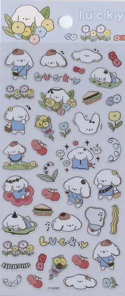 Наклейки Зайки -2 - фото 1