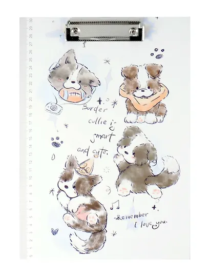 Планшет А4 "Pets" лам.картон, ассорти - фото 5