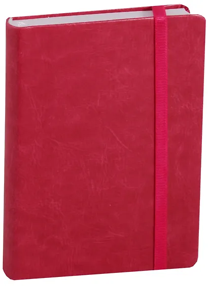 Ежедневник недатированный А6 144 листа "Elegance" малиновый - фото 1