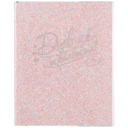 Дневник школьный Феникс+, "Глиттер розовый" - фото 1