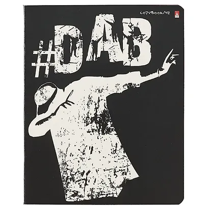 Тетрадь в клетку Альт, Rap & Dab, 48 листов, в ассортименте - фото 4