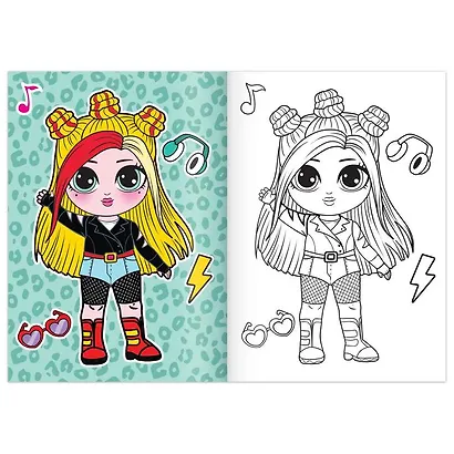 Набор раскрасок "WOW Girls" (комплект из 6 книг) - фото 2