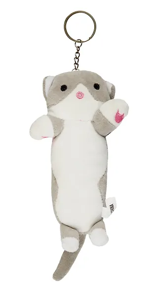 Брелок Котик-обнимашка (текстиль) (17см) - фото 1