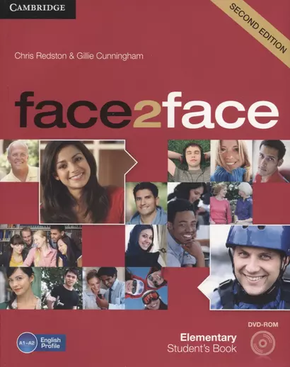 Face2face Elementary Students Book with DVD-ROM / 2nd Edition - фото 1