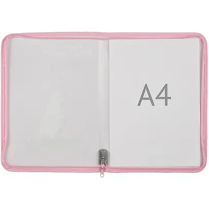 Папка для тетрадей А4 "Муми-тролли" 32,5*23*2,5, пластик, молния с трех сторон - фото 3