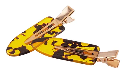 Набор заколок Леопардовый принт (2шт) (пластик) (12-253004-С17) (Lafilaf) - фото 4