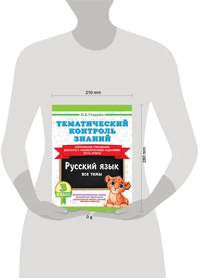 Тематический контроль знаний. Русский язык 3 класс - фото 4