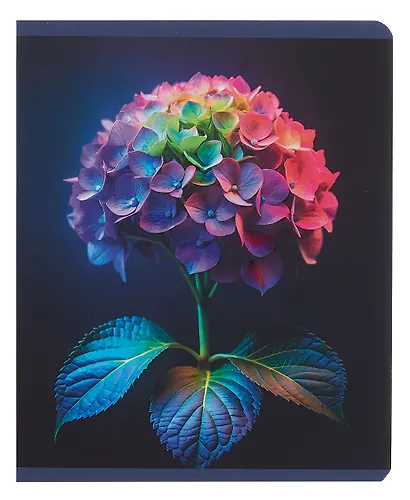 Тетрадь 48л кл. "В волшебном саду" мел.картон, ламинация soft-touch, выб.выс.лак, ассорти - фото 6