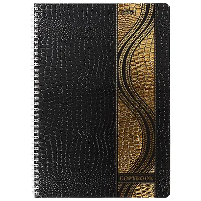 Тетрадь в клетку Hatber, Gold Style, А4, 96 листов, в ассортименте - фото 1