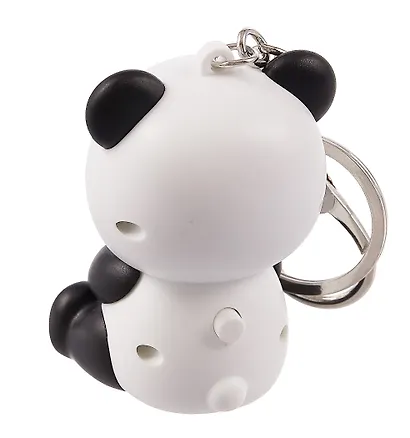 Брелок-фонарик Котик кигуруми (панда) (ПВХ) (6х4) - фото 5