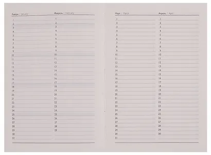 Ежедневник недат. А5 160л "Сариф" бежевый, иск.кожа, тв.переплет, перфорация, место для ручки, офсет, справ.мат-лы, закругл.углы, ляссе, инд.уп - фото 5