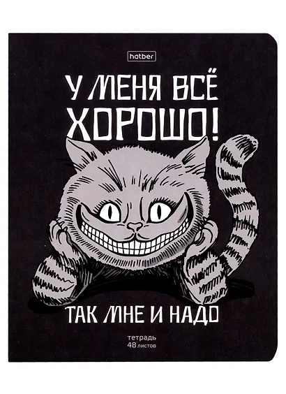 Тетрадь общая «Улыбайся!» в ассортименте, 48 листов в клетку, A5 - Hatber - фото 5