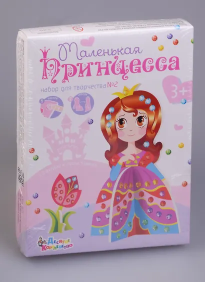 Набор для творчества из страз 3D Принцесса 2 01703 - фото 1