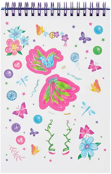 Блокнот для творчества с наклейками и переводными тату "Neo Stars. Терра" А5 - фото 6