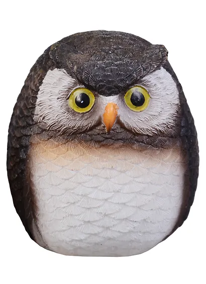 Фигурка Сова круглая (полистоун) (7,5см) - фото 1