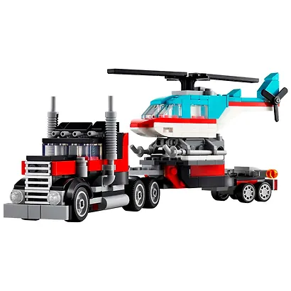 LEGO Creator 3in1: Бортовой грузовик с вертолётом, 270 деталей (31146) - фото 8