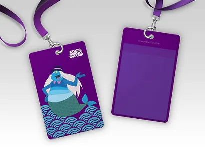 Сказка ложь, да в ней намек (набор из книги П. Ершова "Конек-горбунок", чехла для карточек (картхолдера) с лентой "Водяной" и шоппера "По щучьему велению") - фото 4