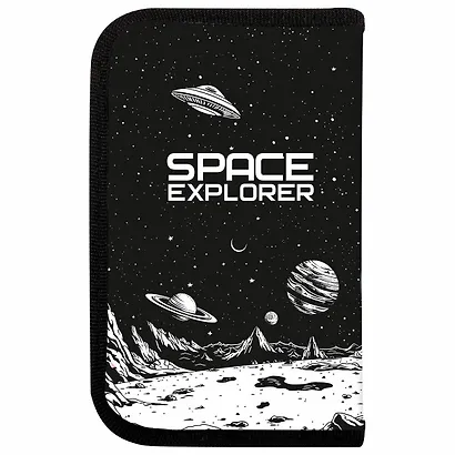 Пенал 1 отделение "Space invader" 19*11 см - фото 3