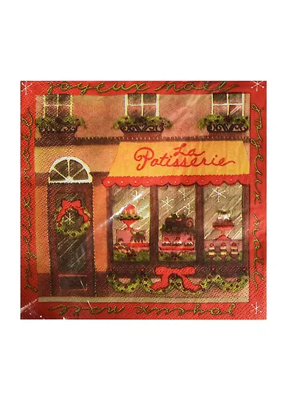 Салфетки д/декупажа трехслойные La Patisserie (AY-1694-1000) (33*33) (20шт) (упаковка) - фото 1