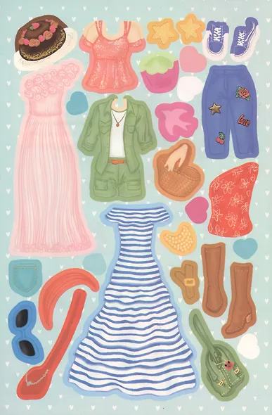 Наряди куклу. На прогулке - фото 3