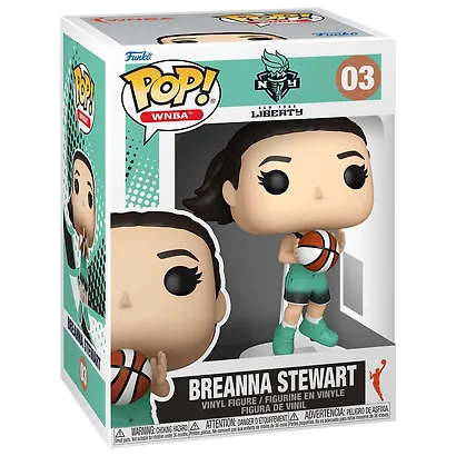 Фигурка Funko POP! WNBA Liberty Breanna Stewart (03) (Fun88458) - фото 2