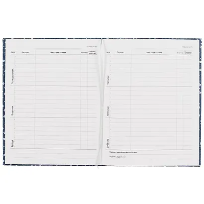 Дневник для средних и старших классов GoodMark, Small flowers on the jeans - фото 2