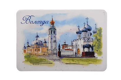 Магнит картон Кремль (Вологда) (МК/641/001) - фото 1