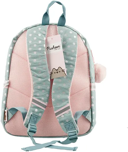 Рюкзак "Pusheen" 1отд., 38,5*29*15 синий, полиэстер, карман для ноутбука, регул.лямки, светоотраж.элем. - фото 4