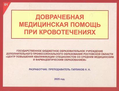 Доврачебная медицинская помощь при кровотечениях - фото 1