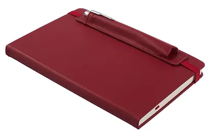 Набор канцелярский "Cherry" книга для записей c чехлом для ручки, ручка шариковая - фото 3